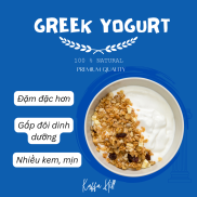 1000ml Greek Yogurt - Strained Yogurt thick, creamy - Kaffa Hill