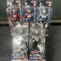 BANDAI 17.5cm Super Movable Vocalization Ultraman Decker Shiny Dyna Geed Orb Ultraman Z Doll ของเล่นของขวัญวันเกิด