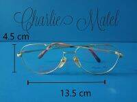 แว่นตา Charlie matel รุ่น 6115 แว่นตากันแดด แว่นตาวินเทจ แฟนชั่น แว่นตาผู้ชาย แว่นตาวัยรุ่น ของแท้