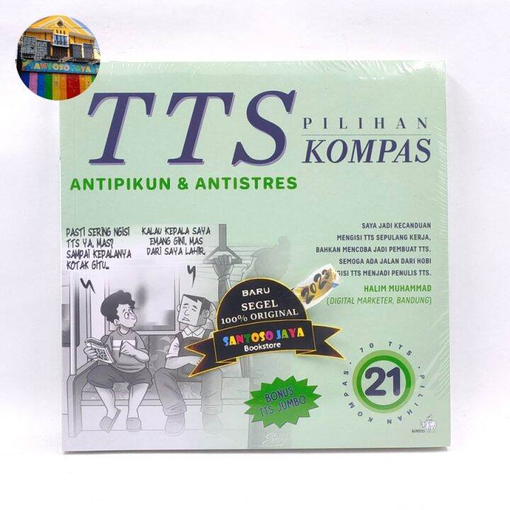 Buku TTS Pilihan KOMPAS Jilid 21 Antipikun & Antistres | Lazada Indonesia