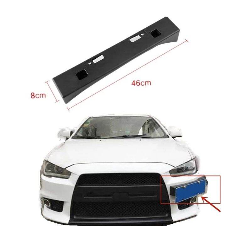 car-license-plate-frame-registration-plate-bracket-holder-for-mitsubishi-lancer-ex-modified-evo-2009-2016