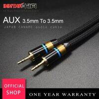 1Pcs HIFI 3.5mm TO 3.5mm AUX Stereo Audio Cable CANARE Audio Cable For Headphone Amplifier MP3 TV 0.1m-10m Cables