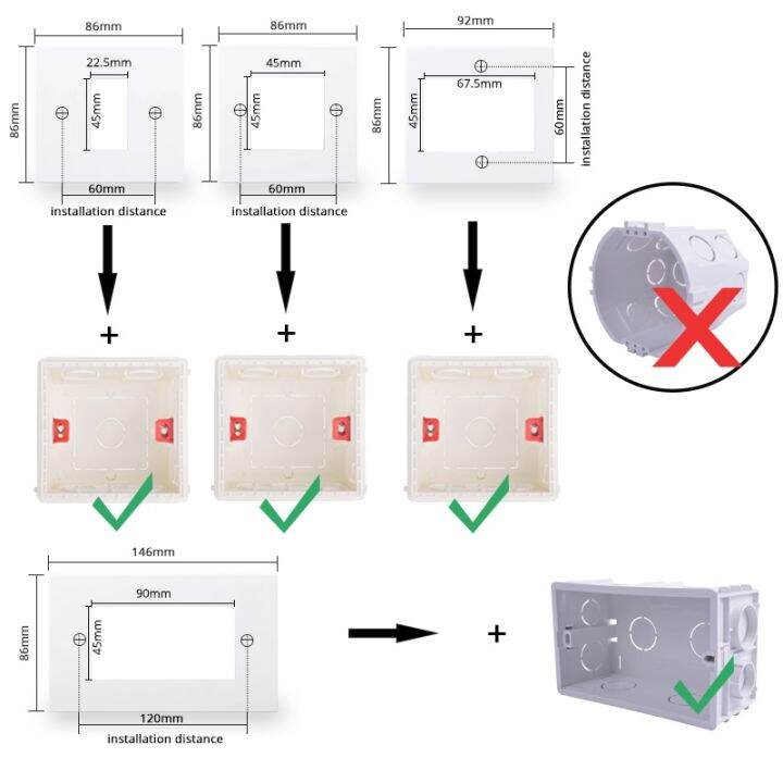 new-popular89-engine1-gang-cat6-rj45-internetdata-connectorcolor86x86mm