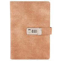 TATCAT A5 Vintage PU Leather Notepad With Lock Business Planner Agenda Notebook TPN134