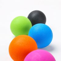 ลูกบอล TPE Fascia Ball เพื่อการผ่อนคลายกล้ามเนื้อลาครอสลูกบอลนวดทรงฝักถั่วกีฬาฟิตเนสโยคะเพื่อการออกกำลังกายบรรเทาอาการปวดความเครียด