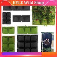 KYLE Wild Shop 2/4/9 Pockets Vertical Garden Grow Bags Plant Wall Hanging Planting Pots Grow Planter Vegetable Gardening Supplies