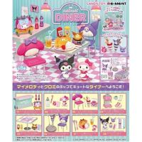 •พร้อมส่ง• Re-ment Mymelody Tokimeki Dinner Sanrio รีเมนท์ ของจิ๋ว มายเมโลดี้ ซานริโอ บ้านตุ๊กตา Miniature Doll house