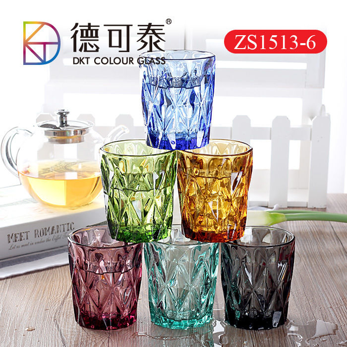 orzer-แก้วน้ำ-เซ็ต-4-สี-diamond-collection-drinking-glass-set-of-4