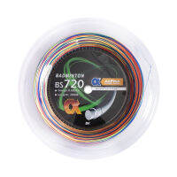 Alpha Badminton String 200m Reels Rainbow 0.68mm Coil Excellent Training Badminton String Roll 20LBS-28LBS BS720 Good