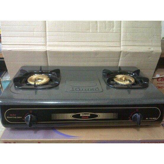Kompor Rinnai Rinai RI-712BGX RI 712 BGX 712BGX Mata Api Tornado Api Lilin  | Lazada Indonesia