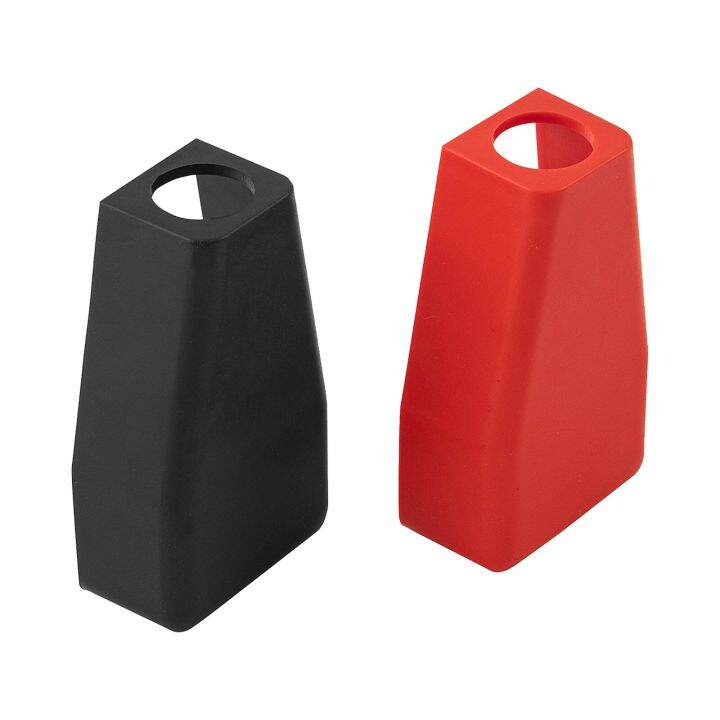 2 Piece Rubber Car Battery Negative Positive Terminal Covers Cap Boot