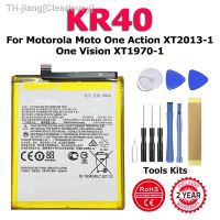 100 New Phone KR40 Battery For Motorola Moto One Vision XT1970 XT2013-1 XT1970-1 In Stock new brend Clearlovey