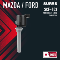 SURES( ประกัน 1 เดือน ) คอยล์จุดระเบิด FORD ESCAPE 3.0 V6 / TRIBUTE 3.0 ตรงรุ่น - SCF-103 - MADE IN JAPAN - คอยล์หัวเทียน ฟอร์ด มาสด้า