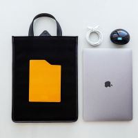 ซองกระเป๋าแล็ปท็อปแฟชั่น12.9ถุงกระเป๋าถือผ้าใบ13 14 15นิ้วสำหรับ Macbook Ipad HP Asus โน้ตบุ๊คกันน้ำ Pouch