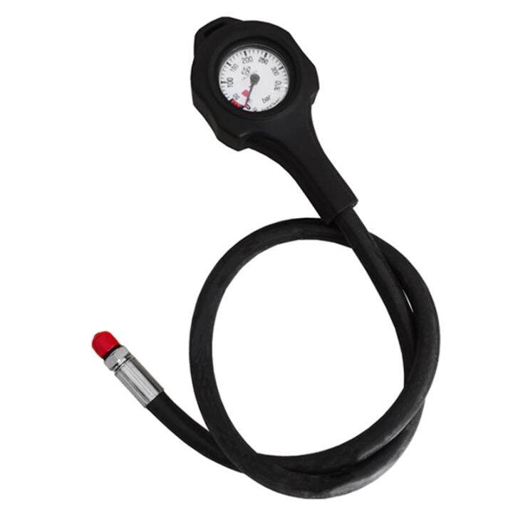 Scuba Diving Depth Gauge 300 Bar Diving Air Lightweight Pressure Gauge