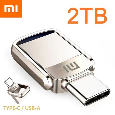 2TB U Disk 1TB 512GB 256GB 128GB USB 3.0 Type-C โทรศัพท์มือถือคอมพิวเตอร์การส่งผ่านข้อมูลร่วมกันหน่วยความจำ USB แบบพกพา