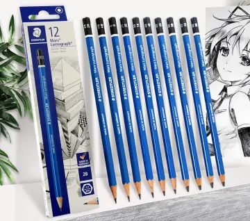 German Staedtler pencil blue rod 100 boxes of 12 pieces for