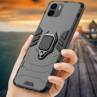 เคสสุดหรูที่มีห่วงรูปวงแหวนเป็นเกราะสำหรับ Redmi A2 A1 เคส ,ปกหลังแบบเต็มกันกระแทกกันตกสำหรับ Mi Redmi A2 A1