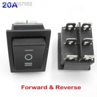 ஐ  20A Forward Reverse Toggle Switch Inverted CW CCW Control Converter for DC Motor Rocker Power 6 Foot 3 Gear 12V Button Switch