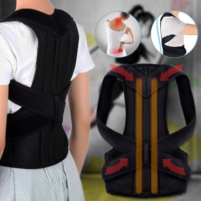 Posture Corrector for Men and Women Back Posture Brace Clavicle Support Stop Slouching and Hunching Adjustable Back Trainer Spine Supporters