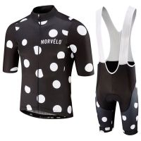 Morvelo Summer Short Sleeve Cycling Jersey Set Cycle Clothing Ropa Ciclismo Cycle Maillot Clothing Uniformes Hombre