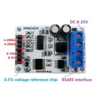4-20MA Voltage Signal Acquisition RS485 Modbus RTU Module for PLC Current Transmitter Measuring Instruments
