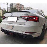 For Skoda Superb 2016-2019 High Quality Primer Color Exterior Rear Spoiler Tail Trunk Boot Wing Decoration Car Styling