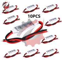 ❍☬۞ 5/10Pcs DC 12V 3 Keys Single Color Dimmer LED Controller Brightness Dimmer Switch For 5050 3528 5630 Led Strip Lamps Lighting