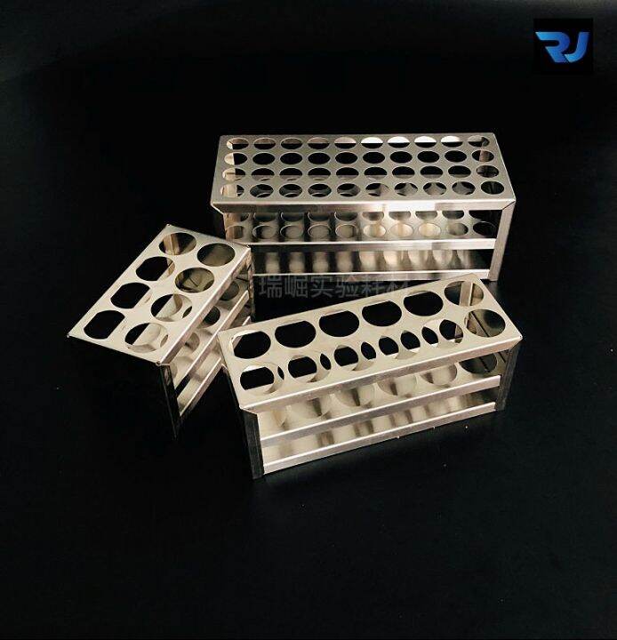 stainless-steel-test-tube-rack-8-10-12-40-hole-centrifuge-tube-test-tube-rack-304-stainless-steel-centrifugal-rack-colorimetric-tube-rack