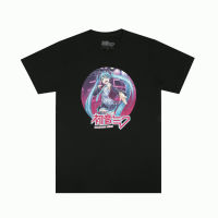 Hatsune Miku - เสื้อยืดตัวกลมมิกุ เสื้อผ้าคู่รักชายหญิง