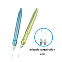 ;[- Titanium Ophthalmic Irrigation/Aspiration Handpiece 23G For Water Sucking Ophthalmic Forceps Ophthalmic Instruments