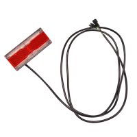 2X Ebike Brake Light 24V 36V 48V Electric Bicycle Rear Light with Brake Light Function LED Taillight