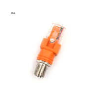 JIA ใหม่ F FEMALE ถึง RJ45 MALE Coaxial COAX Barrel Coupler ADAPTER RJ45ถึง RF CONNECTOR