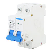 Miniature Circuit Breaker Rail ติดตั้งไฟฟ้าโซลาร์เซลล์2P Solar PV System Isolator Disconnect Switch DC500V