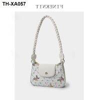 Design Canvas Womens Fashion Shoulder Baguette Messenger