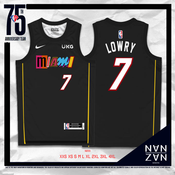 Miami Heat Kyle Lowry 2022-23 White City Edition Jersey