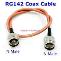 RG142 Double Shielded Cable L16 N Male Plug To L16 N Male Plug Connector RF Coaxial Pigtail Jumper Adapter Straight New