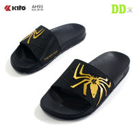 รองเท้าแตะกีโต้ Kito Spider AH93W AH93M ของแท้ ใหม่ล่าสุด รองเท้าแตะลายสไปเดอร์ รองเท้าแตะแบบสวม รองเท้าแตะผู้หญิง รองเท้าแตะผู้ชาย ใส่สบาย