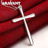 【cc】✖❈¤  925 Pendant Necklace Chain Men Necklaces Jewelry