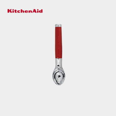 KitchenAid Stainless Steel Ice Cream Scoop - Almond Cream/ Empire Red/ Onyx Black ที่ตักไอศกรีมสแตนเลส