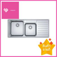 ซิงค์ฝัง 2หลุม 1ที่พักขวา FRANKE BCX 621 RH สเตนเลสBuilt-in Sink 2B1D FRANKE 2B1D BCX 621 RHD SS **มีบริการชำระเงินปลายทาง**