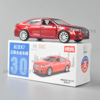 A1:41 Scale Diecast โลหะรุ่นรถของเล่น KIA K7ดึงกลับ Miniature CollectibleM