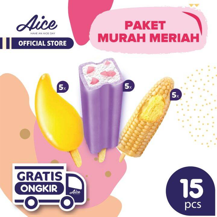 Paket Aice Murah Meriah 1 isi 15pcs Lazada Indonesia