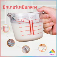 บีกเกอร์เหยือกตวง ทำจากแก้วอย่างหนา ขนาด 250 ml อุปกรณ์เครื่องครัว สปอตสินค้า Graduated measuring cup Eliana