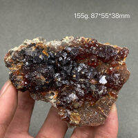 100 ธรรมชาติหายาก Sphalerite แร่ตัวอย่างหินและคริสตัลควอตซ์คริสตัลรักษาคริสตัล