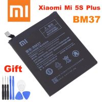 BM37ไร้สาย100% ของแท้สำหรับ Mi 5S Plus MI5S Plus อะไหล่คุณภาพสูงโทรศัพท์ BM37 + เครื่องมือ3800MAh