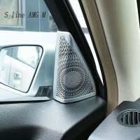 Car Styling A Pillar Horn Cover Trim Decoration For Mercedes Benz GLK X204 2008-2015 Audio Speaker Stickers Interior Accessories