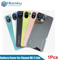 กระจกด้านหลังเดิมที่ครอบสำหรับ Xiaomi เคสแข็งอะไหล่ประตูหลัง11 Lite ฝาครอบด้านหลัง Mi 11 Lite 5G NE