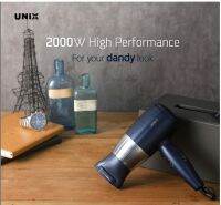 Unix KOREA UN-A1010เครื่องเป่าผม2000W ESSENTIAL CARE Strong Wind NAVY