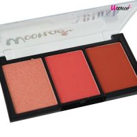 riosquarerich Woonae 3 colors blush บลัชออน #No.1